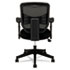 VL531 High-Back Work Chair, Mesh Back, Padded Mesh Seat, Black - View 3