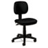 VL610 Series Swivel Task Chair, Black Fabric/Black Frame