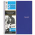 Wirebound Notebook, College Rule, 3 Subject 150 Sheets