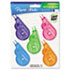 DryLine Mini Correction Tape, 1/5" x 197", Non-Refillable, 5/Pack
