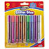 Washable Glitter Glue Pens, Assorted, .36 oz Tube, 9/Pack