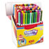 Supertip Washable Markers, 100 Assorted Colors, 100/Set