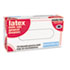 Powder-Free General-Purpose Latex Gloves, 5 mils, Medium, Natural, 100/Box
