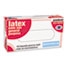 Disposable General-Purpose Natural Rubber Latex Gloves, Powdered, Med, 100/Box