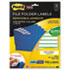 Removable File Folder Labels, 2/3 x 3 7/16, Assorted, 750/Pack