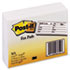 Fax Transmittal Notes,1-1/2 x 4, White, 12 50-Sheet Pads/Pack