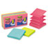 Pop-Up Notes, 3 x 3, Jewel Pop, 10 90-Sheet Pads/Pack
