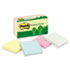 Recycled Pastel Notes, 3 x 3, Sunwashed Pier, 12 100-Sheet Pads/Pack