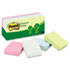 Recycled Notes, 1-1/2 x 2, Sunwashed Pier, 12 100-Sheet Pads/Pack