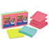 Pop-Up Refill, 3 x 3, 3 Jewel Pop Colors, 6 90-Sheet Pads/Pack