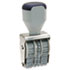 Rubber Stamp, Dater, Conventional, Type Size 0