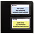 Self-Adhesive Business Card Holders, Top Load, 3-1/2 x 2, Clear, 10/Pack