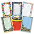 Notepad Set, School/Seasonal Theme, 6 50-Sheet Pads/Set