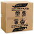 100% Recycled Mailing Storage Box, Letter/Legal, Brown, 12/Pack