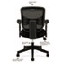 VL531 High-Back Work Chair, Mesh Back, Padded Mesh Seat, Black - View 6
