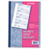 Money/Rent Receipt Books, 2-3/4 x 7 1/8, Three-Part Carbonless, 100 Sets/Book