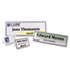 Tent Card Holder, 2 1/2 x 8 1/2, Clear, 25/Box