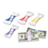 Self-Adhesive Currency Straps, Blue, $100 in Dollar Bills, 1000 Bands/Box - View 1
