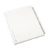 Avery-Style Legal Side Tab Divider, Title: 301-325, Letter, White, 1 Set - View 1