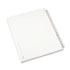 Avery-Style Legal Side Tab Divider, Title: 401-425, Letter, White, 1 Set - View 1