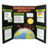 CFC-Free Polystyrene Foam Premium Display Board, 36 x 48, Black, 12/Carton