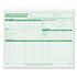 Employee Record File Folders, Straight Cut, Letter, Green, 20/Pack