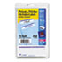 Print or Write File Folder Labels, 11/16 x 3-7/16, White/Dark Blue Bar, 252/Pack