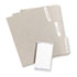 Print or Write File Folder Labels, 11/16 x 3-7/16, White, 252/Pack - View 2