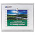 Biodegradable Poly Envelope, String Closure, 1 Inch Gusset, 9 4/5 x 11 3/4,Clear