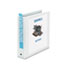 Economy Vinyl Round Ring View Binder, 2" Capacity, White