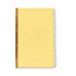 WorkSaver Insertable Tab Index Dividers, 8-Tab, Legal, Clear, 8/Set - View 2