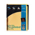 Gold Reinforced Leather Tab Dividers, 31-Tab, 1-31, Letter, Black, 31/Set