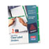 Index Maker Divider w/Color Tabs, Green 5-Tab, Letter, 5 Sets/Pack