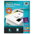 Direct Print Punched Presentation Dividers, 8-Tab, Letter, White, 24 Sets/Pack