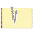 Post Binder Dividers, 6-Tab w/Inserts, 11 x 17, Clear, 6/Set