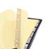 Post Binder Dividers, 6-Tab w/Inserts, 11 x 17, Clear, 6/Set - View 3