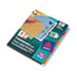 Index Maker Clear Label Punched Dividers, Multicolor 8-Tab, Letter, 5 Sets/Pack