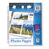 Photo Pages for Six 4 x 6 Mixed Format Photos, 3-Hole Punched, 10/Pack