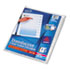 Index Maker Unpunched Clear Label Dividers, 8-Tab, Letter, 5 Sets/Pack