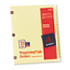 Copper Reinforced Laminated Tab Dividers, 31-Tab, 1-31, Letter, Buff, 31/Set