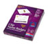 Badge Holders w/Laser/Inkjet Inserts, Top Load, 3 x 4, White, 40/Box - View 1