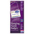 Neck Hanging-Style Flexible Badge Holders, Top Load, 3 x 4, White, 50/Box