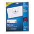 Easy Peel Inkjet Address Labels, 1-1/3 x 4, White, 350/Pack