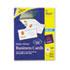 Inkjet Matte Business Cards, 2 x 3 1/2, White, 10/Sheet, 1000/Box