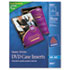 Inkjet DVD Case Inserts, Matte White, 20/Pack