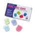 Fabric Panel Wall Clips, Standard Size, Assorted Cool Colors, 20/Pack