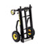 Multi Cart 8-in-1 Equipment Cart, 500lb Capacity, 18 x 33-1/2 x 42-1/2, Black - View 2