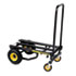 Multi Cart 8-in-1 Equipment Cart, 500lb Capacity, 18 x 33-1/2 x 42-1/2, Black - View 8