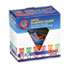 Paper Clips, Plastic, Large (1-3/8"), Assorted Colors, 200/ Box