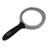 2X - 4X Round Handheld Magnifier w/Acrylic Lens, 3-1/4" diameter